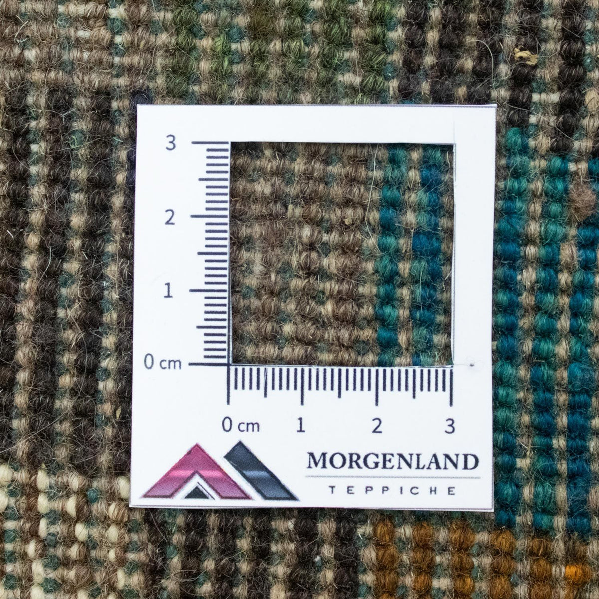 Dywan Gabbeh - perski - 60 x 40 cm - wielokolorowy