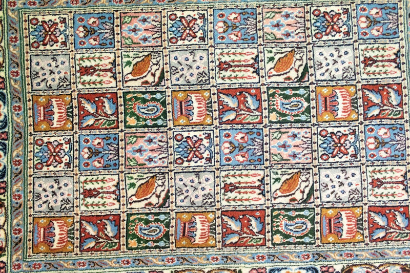 Dywan perski - Klasyczny - 114 x 78 cm - niebieski