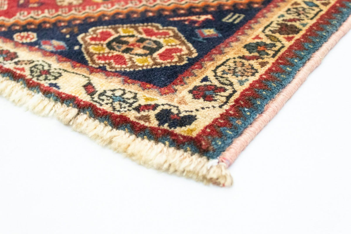 Perski dywan - Nomadyczny - 148 x 73 cm - czerwony