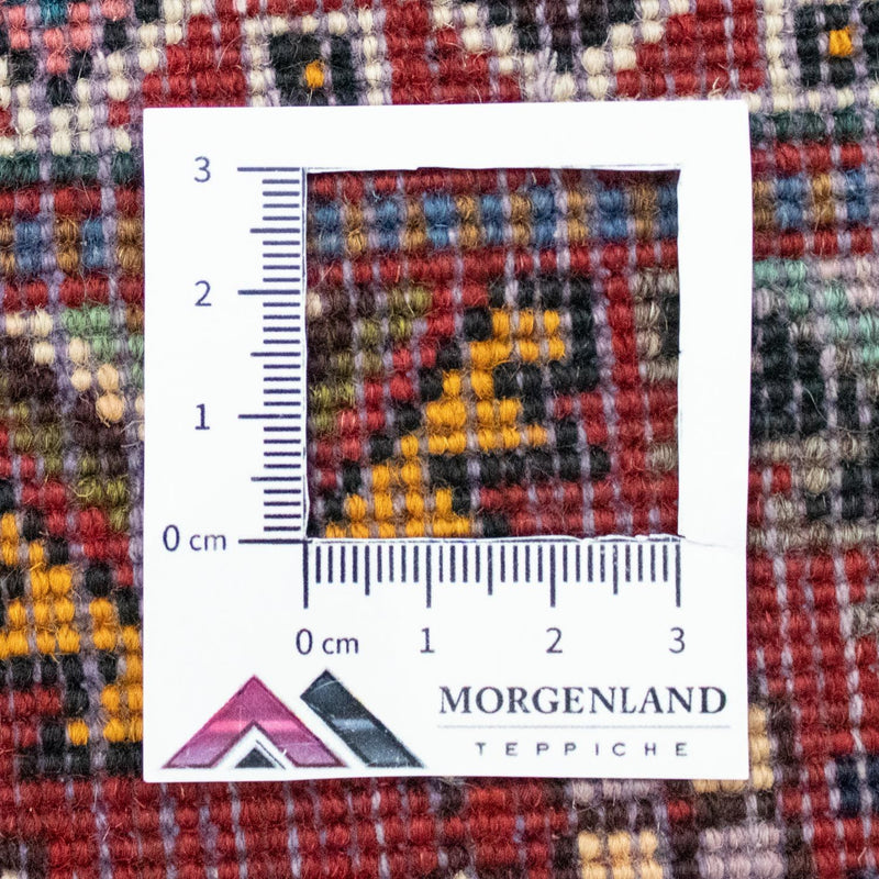 Perski dywan - Nomadyczny - 147 x 75 cm - czerwony