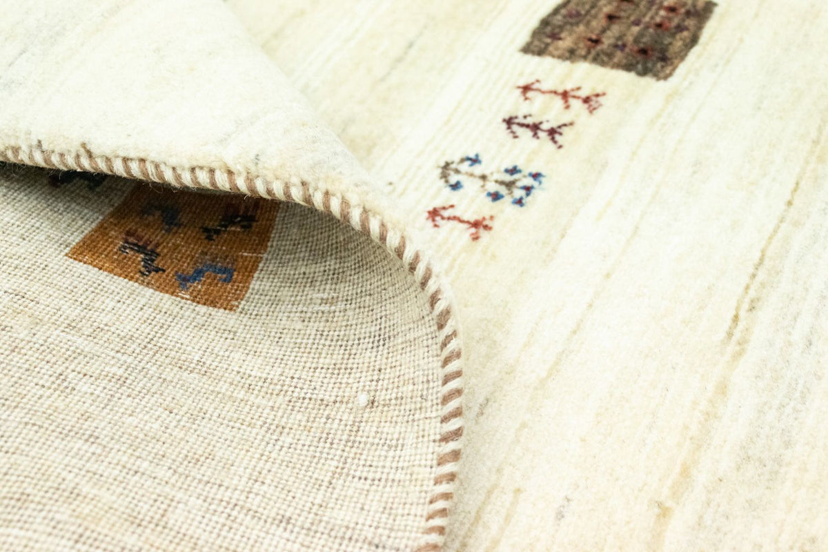 Dywan Gabbeh - Loribaft Perski - 130 x 81 cm - wielokolorowy