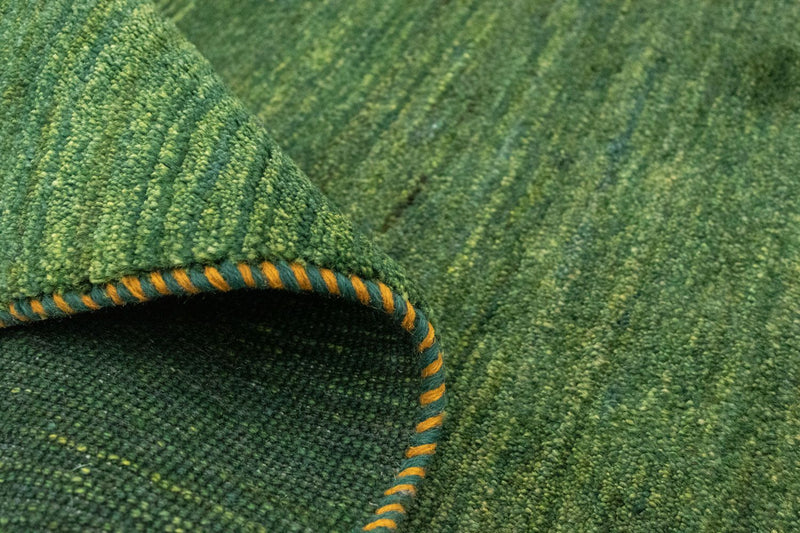 Dywan Gabbeh - perski - 125 x 80 cm - zielona