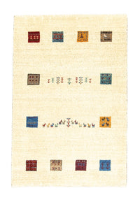 Dywan Gabbeh - Loribaft Perski - 128 x 80 cm - beżowy