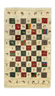 Gabbeh perski Dywan 129x80cm - Perserteppich Wollteppich