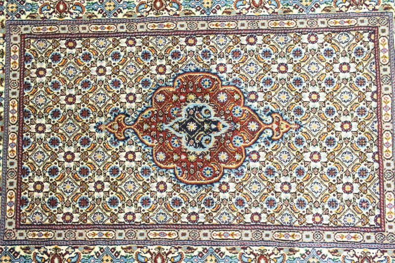 Dywan perski - Klasyczny - 118 x 80 cm - niebieski