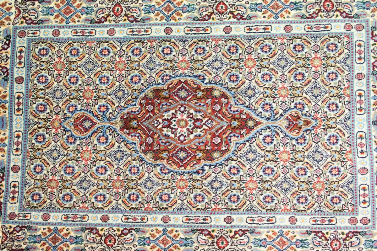 Dywan perski - Klasyczny - 121 x 76 cm - niebieski