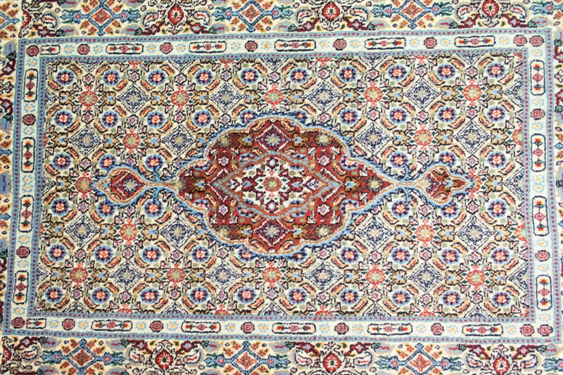 Dywan perski - Klasyczny - 121 x 76 cm - niebieski