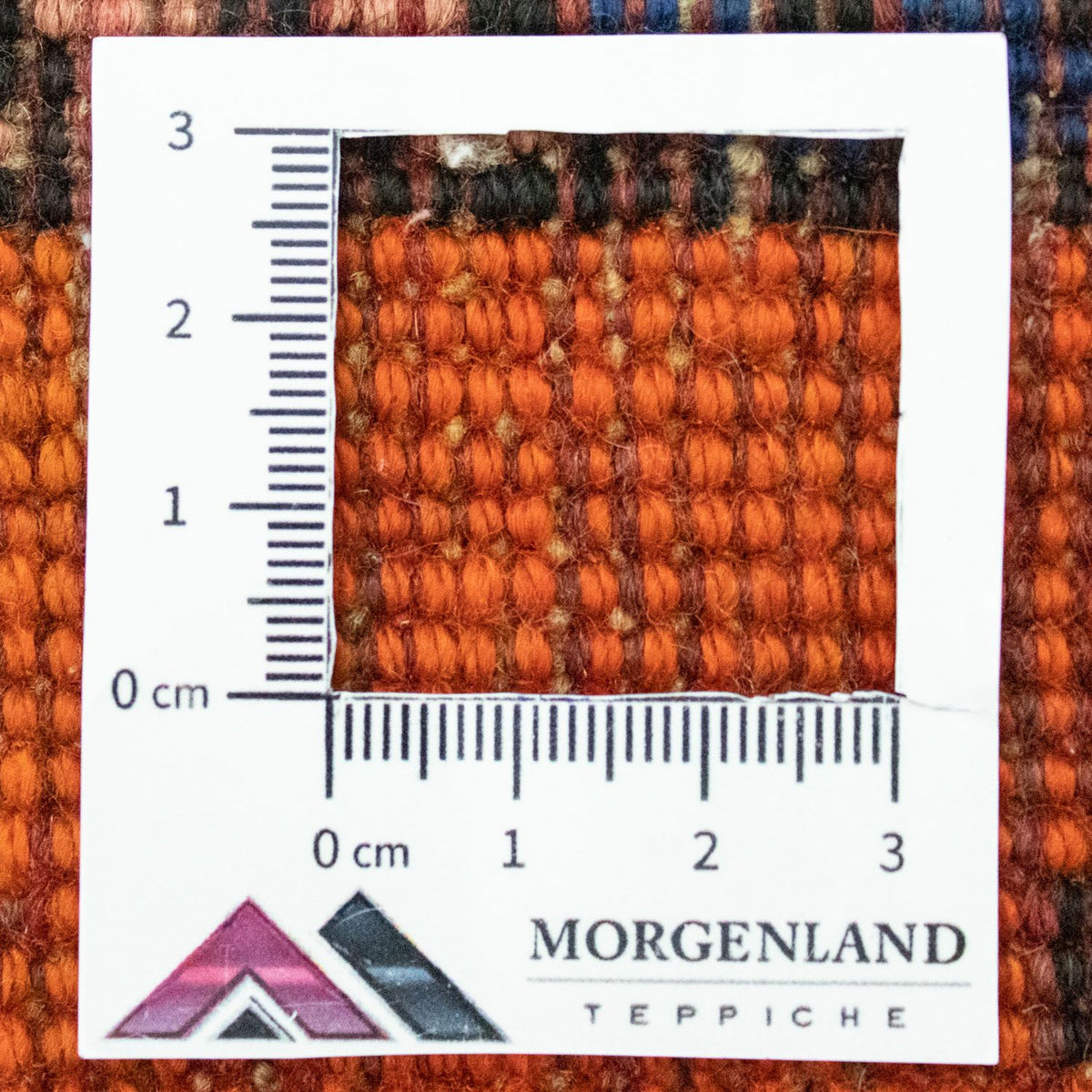 Perski dywan - Nomadyczny - 145 x 70 cm - pomarańczowy