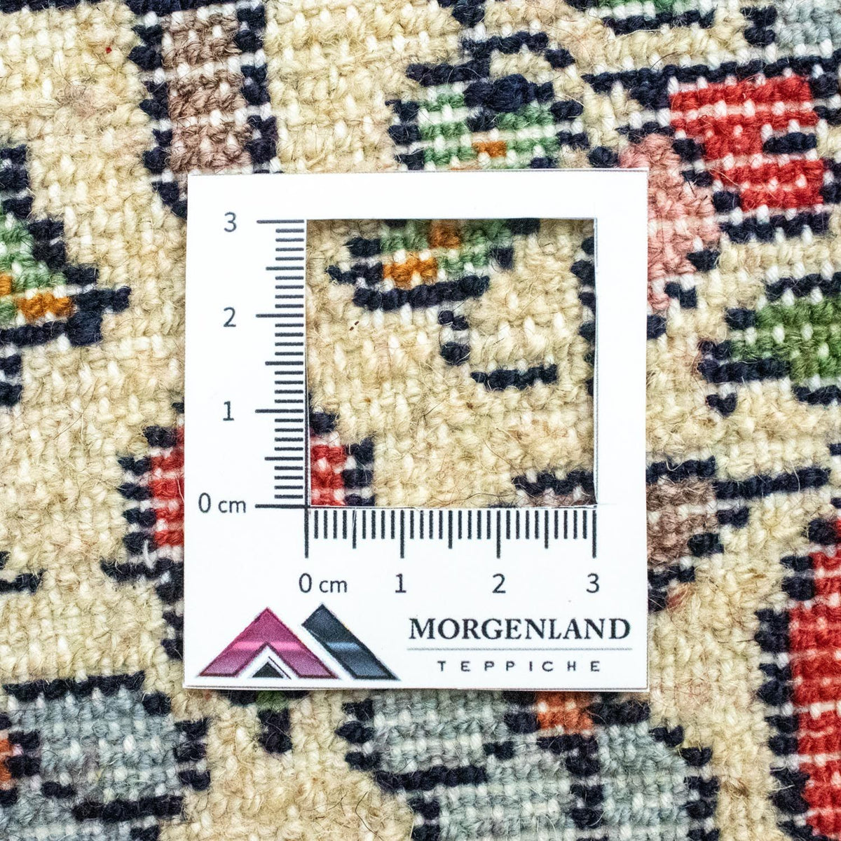 Perski dywan - Nomadyczny - 90 x 60 cm - beżowy