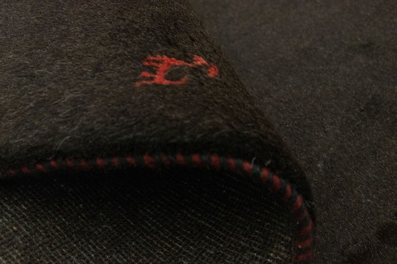 Dywan Gabbeh - perski - 130 x 85 cm - niebieski