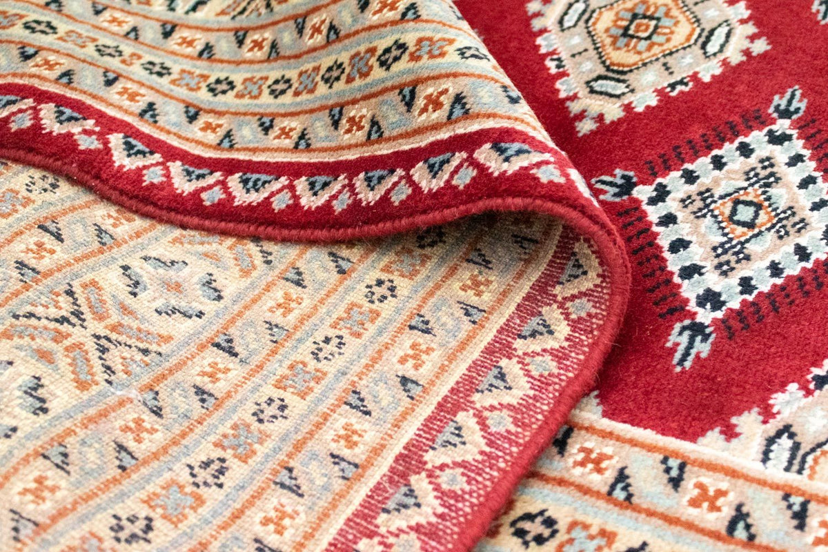 Dywan pakistański - 207 x 143 cm - czerwony