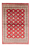 Dywan pakistański 125x181cm - Dywan orientalny - Prostokątny / Czerwony / 125 x 181 cm Prostokątny