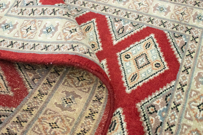 Dywan pakistański - 93 x 63 cm - czerwony