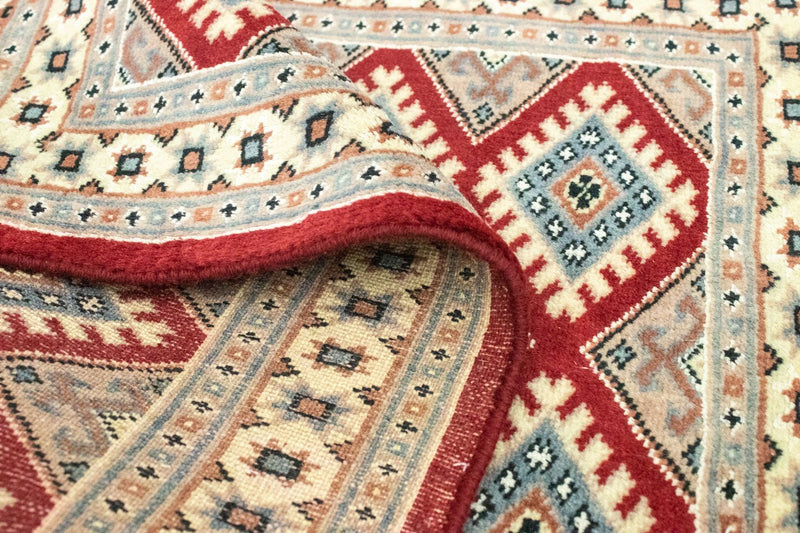 Dywan pakistański - 91 x 62 cm - czerwony