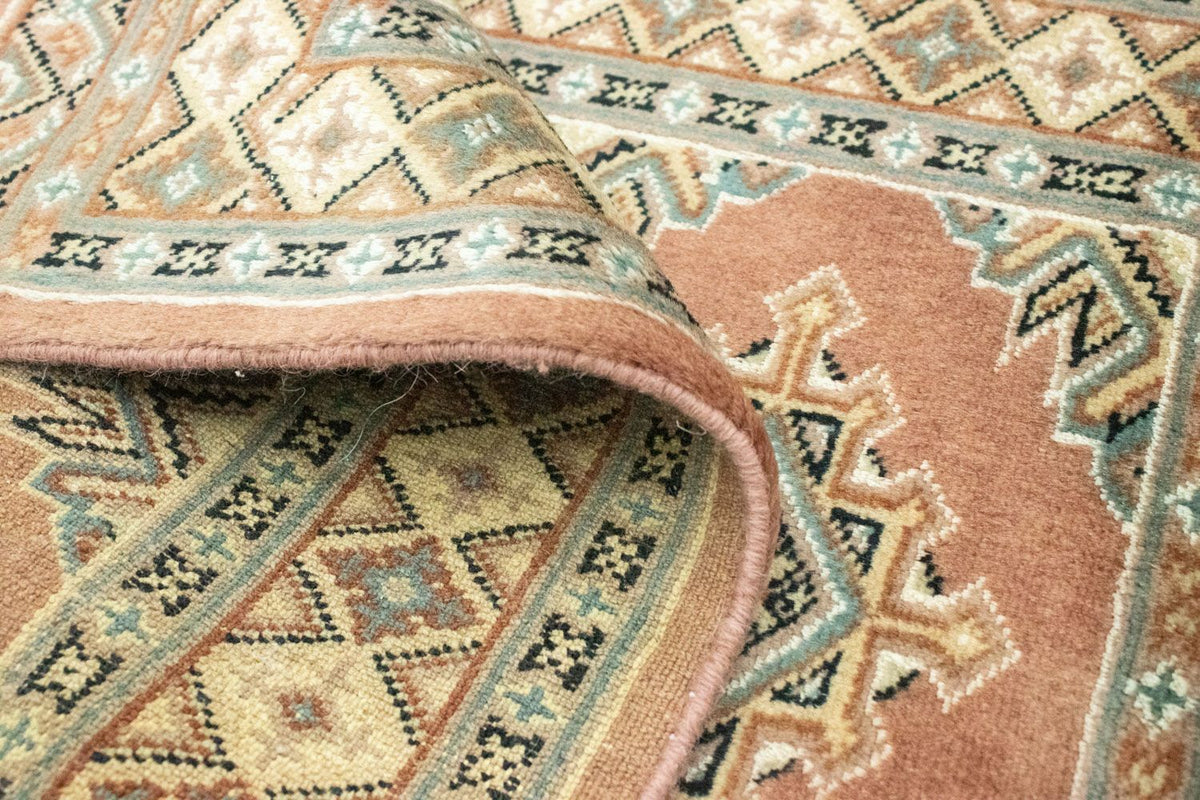 Dywan pakistański - 88 x 57 cm - brązowy