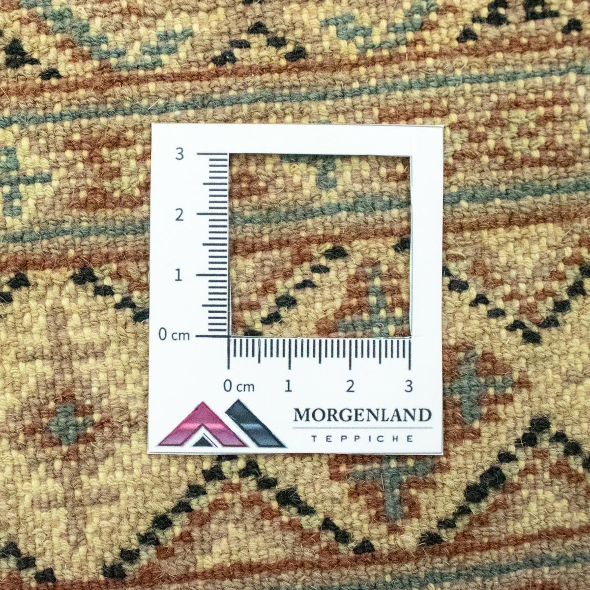 Dywan pakistański - 88 x 57 cm - brązowy