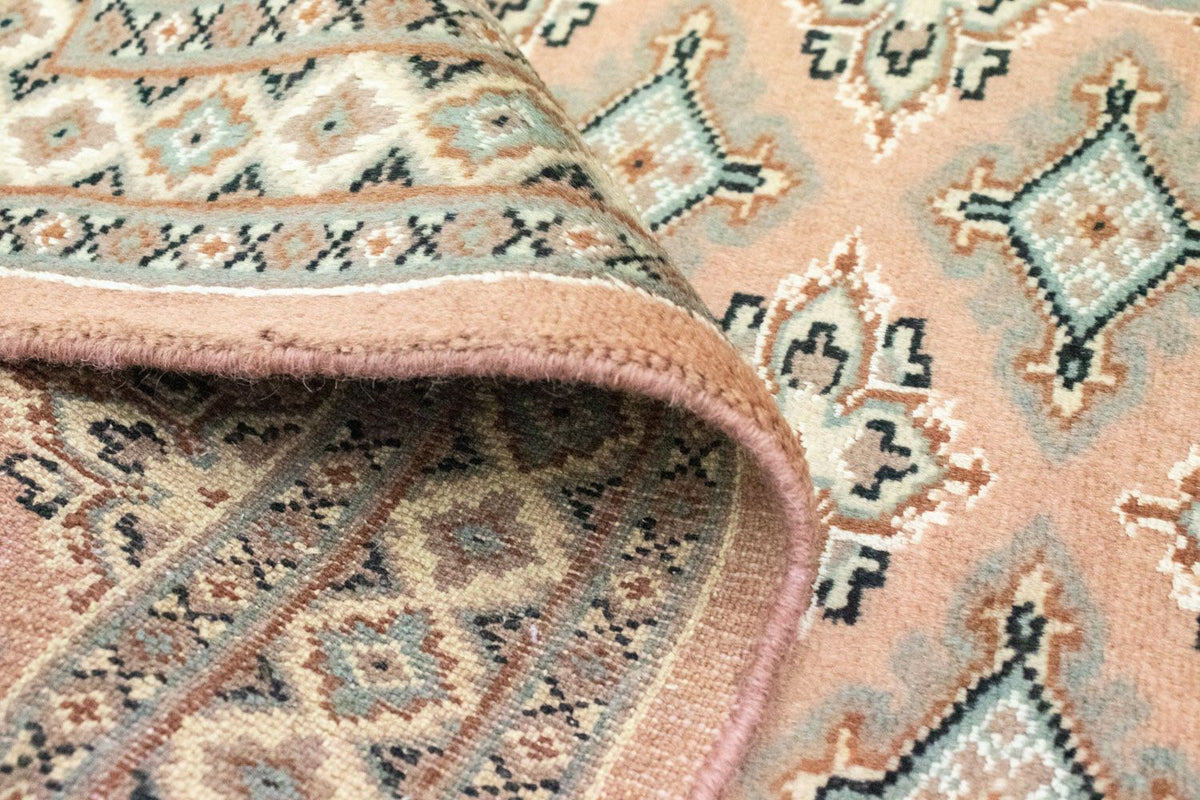 Dywan pakistański - 91 x 61 cm - łososiowy