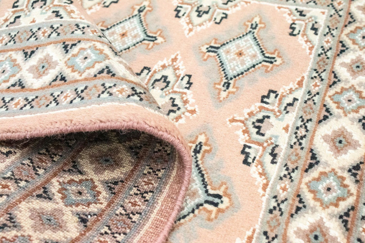 Dywan pakistański - 91 x 61 cm - łososiowy