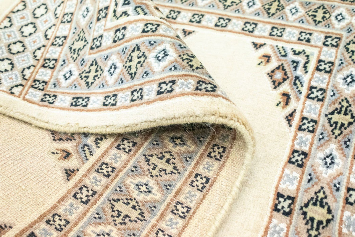 Dywan pakistański - 94 x 64 cm - beżowy