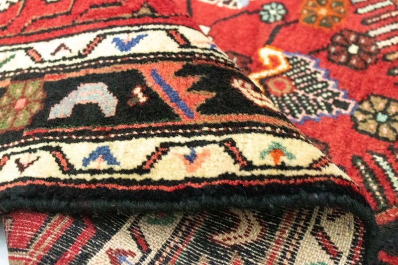 Perski dywan - Nomadyczny - 155 x 108 cm - czerwony