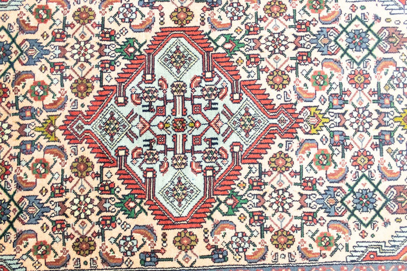 Perski dywan - Nomadyczny - 155 x 99 cm - niebieski