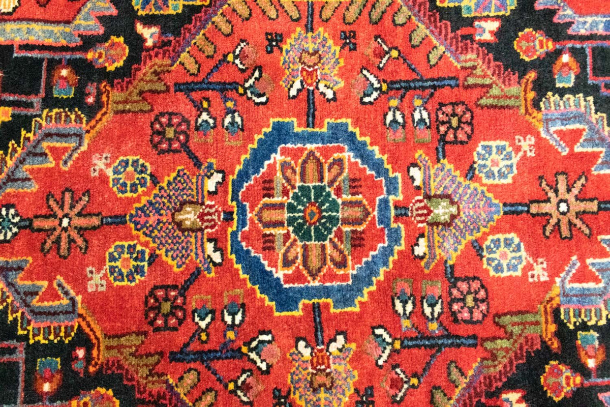 Perski dywan - Nomadyczny - 150 x 100 cm - pomarańczowy