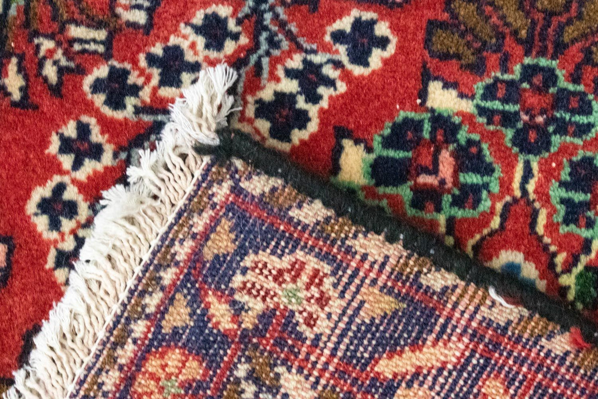 Perski dywan - Nomadyczny - 60 x 50 cm - czerwony