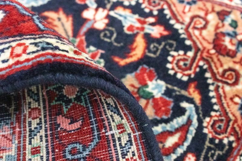 Dywan perski - Bijar - 90 x 70 cm - niebieski