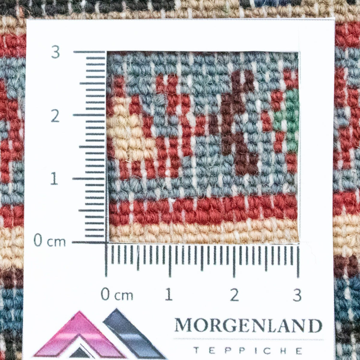 Perski dywan - Nomadyczny - 80 x 65 cm - czerwony