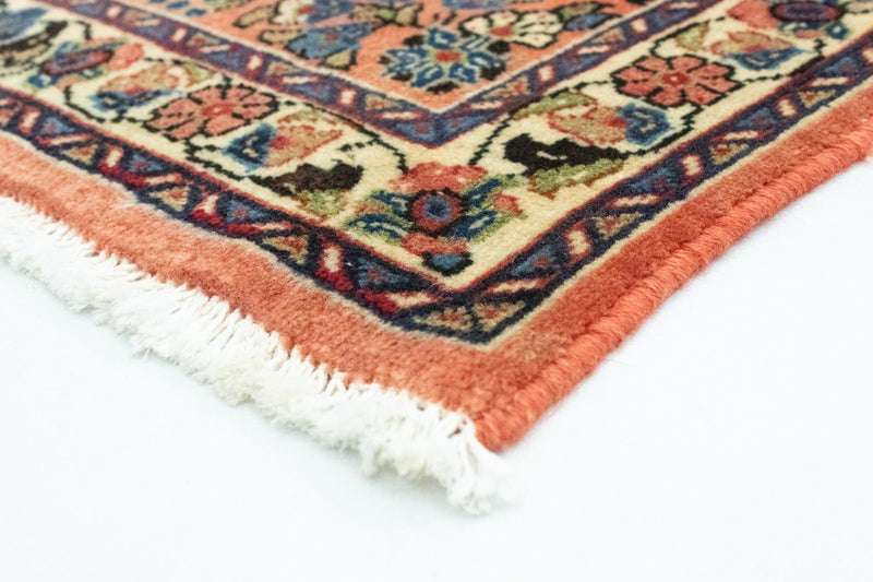 Dywan perski - Klasyczny kwadratowy  - 75 x 65 cm - brązowy