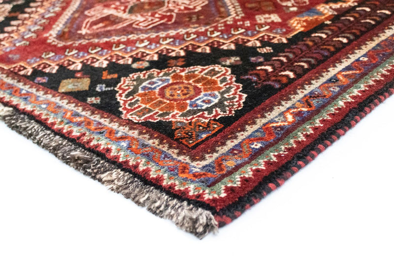 Perski dywan - Nomadyczny - 170 x 114 cm - czerwony