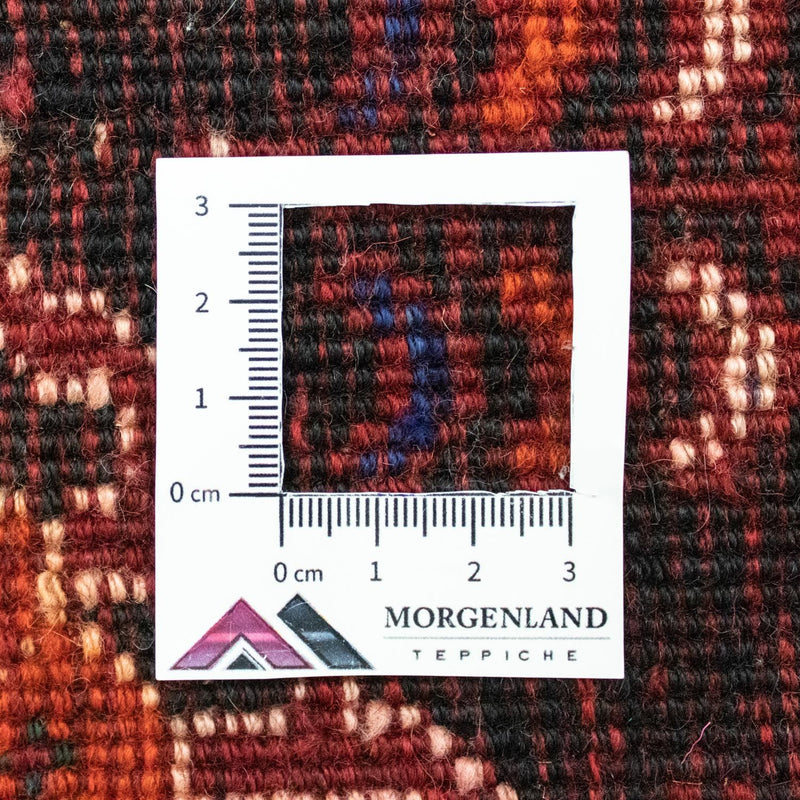 Perski dywan - Nomadyczny - 170 x 114 cm - czerwony