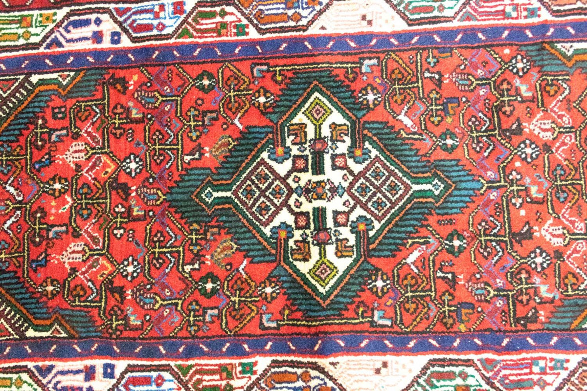 Perski dywan - Nomadyczny - 130 x 75 cm - czerwony