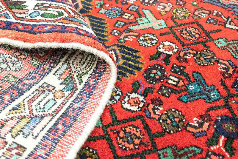 Perski dywan - Nomadyczny - 122 x 85 cm - czerwony