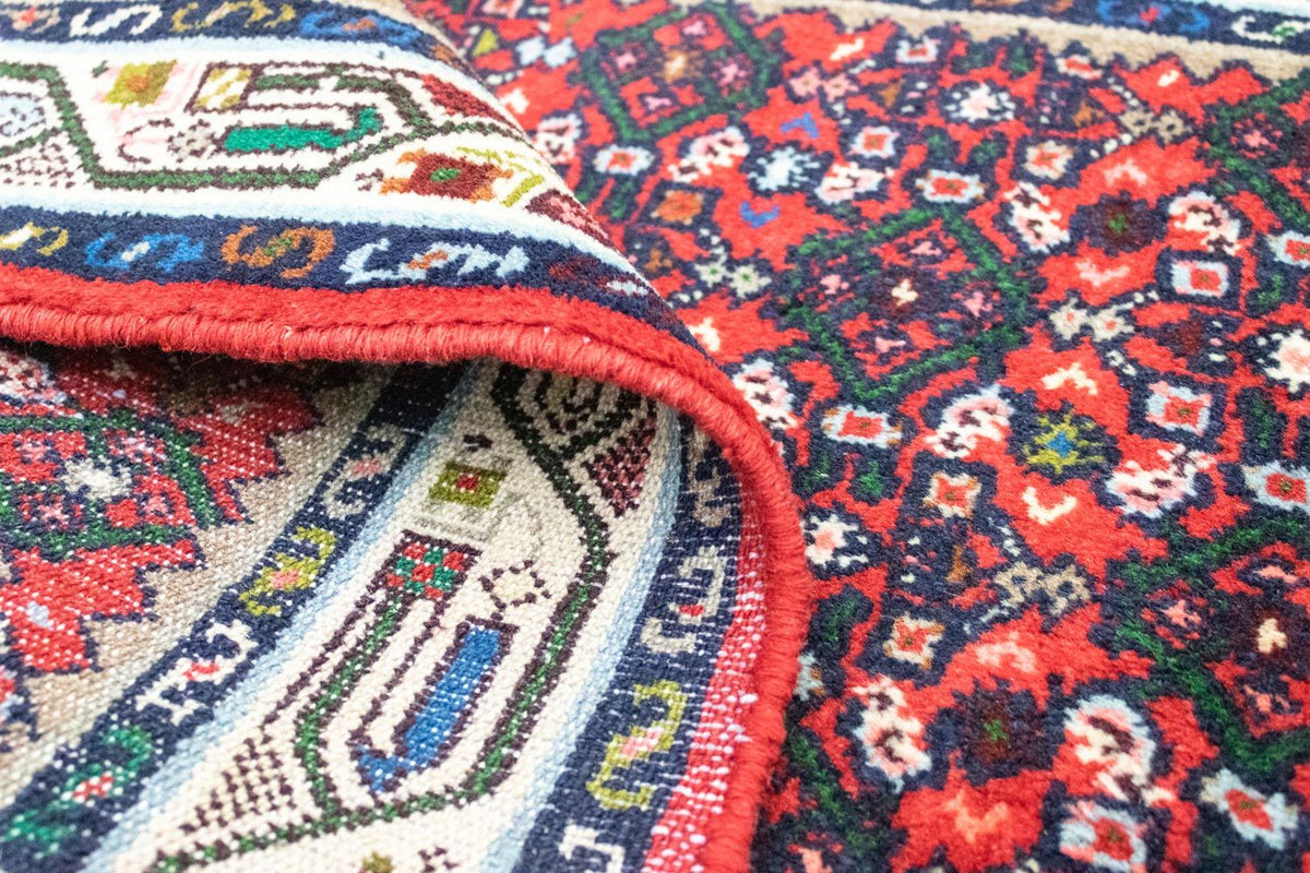 Perski dywan - Nomadyczny - 135 x 85 cm - czerwony