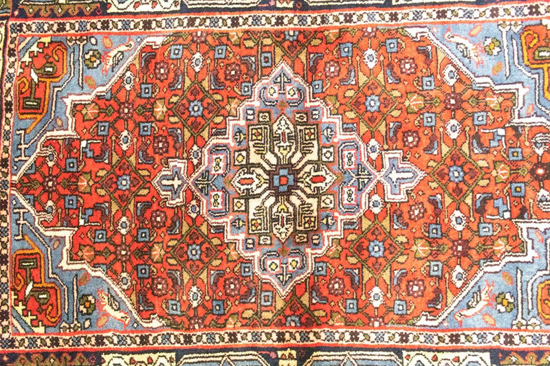 Perski dywan - Nomadyczny - 130 x 85 cm - czerwony