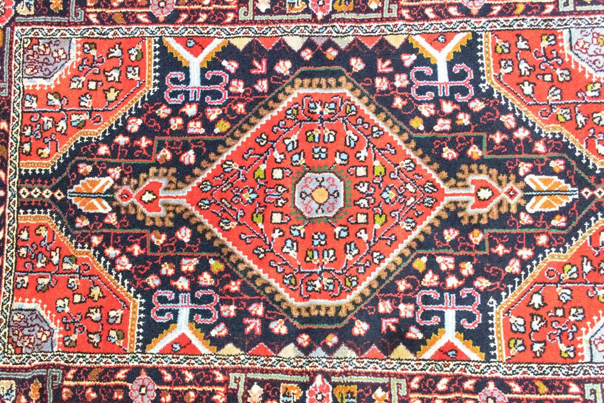 Perski dywan - Nomadyczny - 130 x 85 cm - niebieski