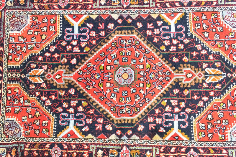 Perski dywan - Nomadyczny - 130 x 85 cm - niebieski