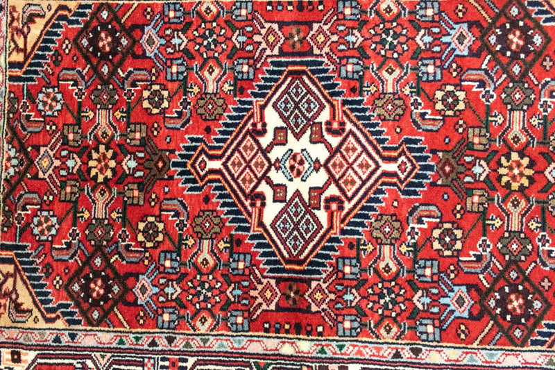 Perski dywan - Nomadyczny - 118 x 80 cm - czerwony