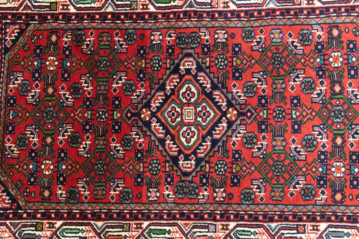 Perski dywan - Nomadyczny - 130 x 83 cm - czerwony