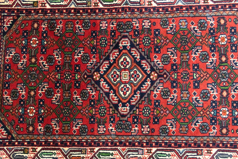 Perski dywan - Nomadyczny - 130 x 83 cm - czerwony