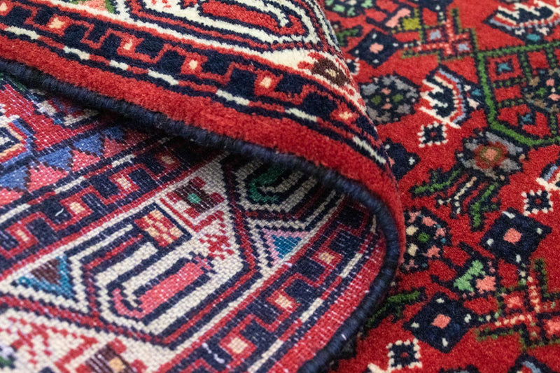 Perski dywan - Nomadyczny - 130 x 83 cm - czerwony