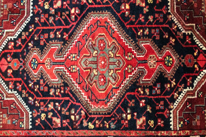 Perski dywan - Nomadyczny - 138 x 90 cm - niebieski