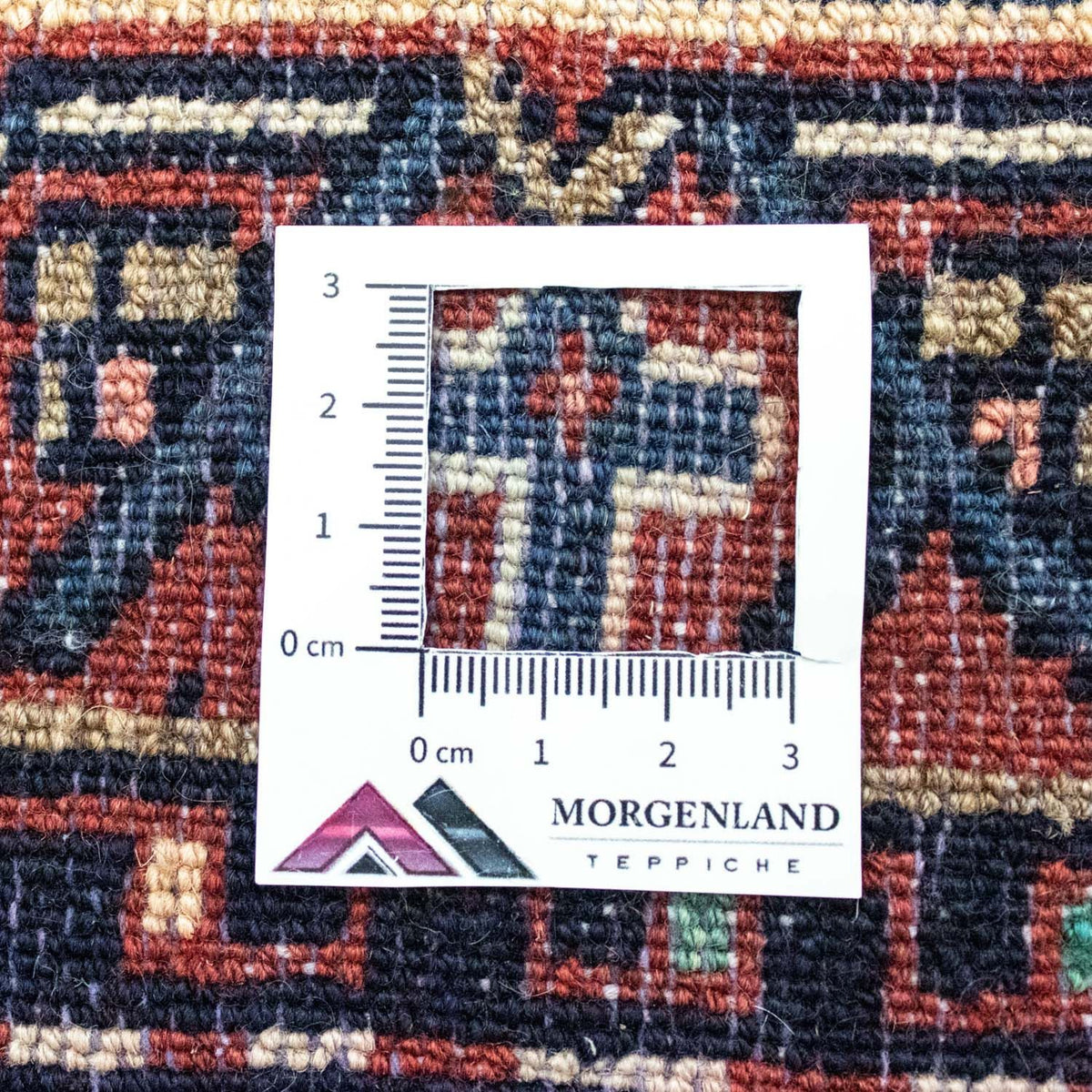 Perski dywan - Nomadyczny - 136 x 84 cm - czerwony