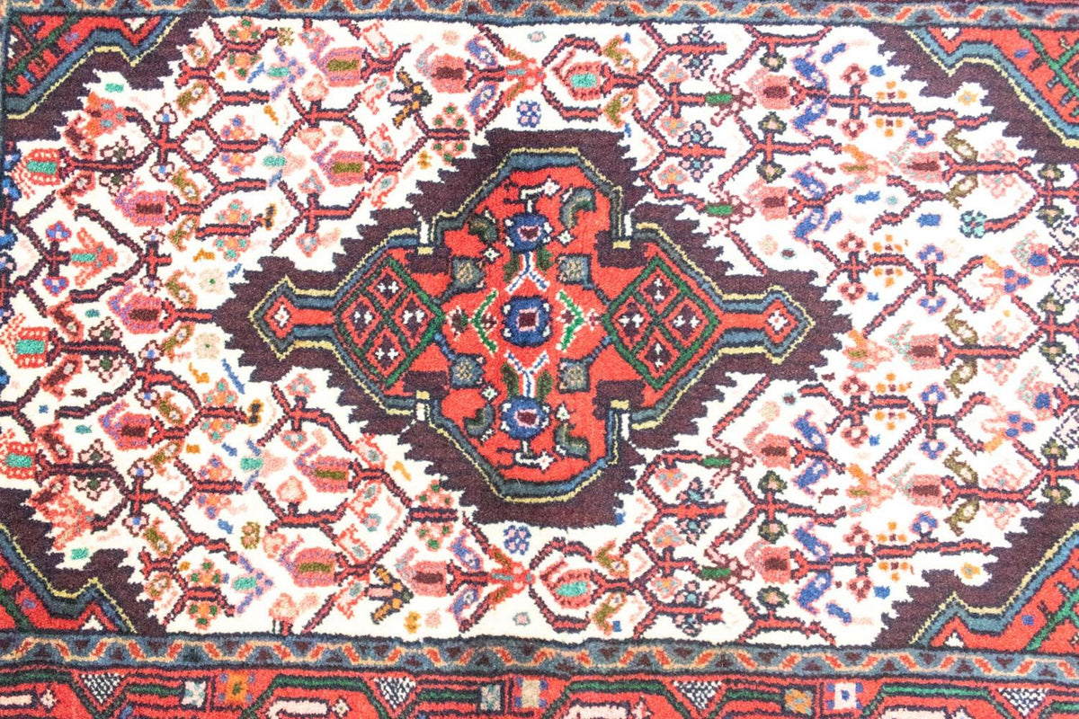 Perski dywan - Nomadyczny - 107 x 74 cm - czerwony