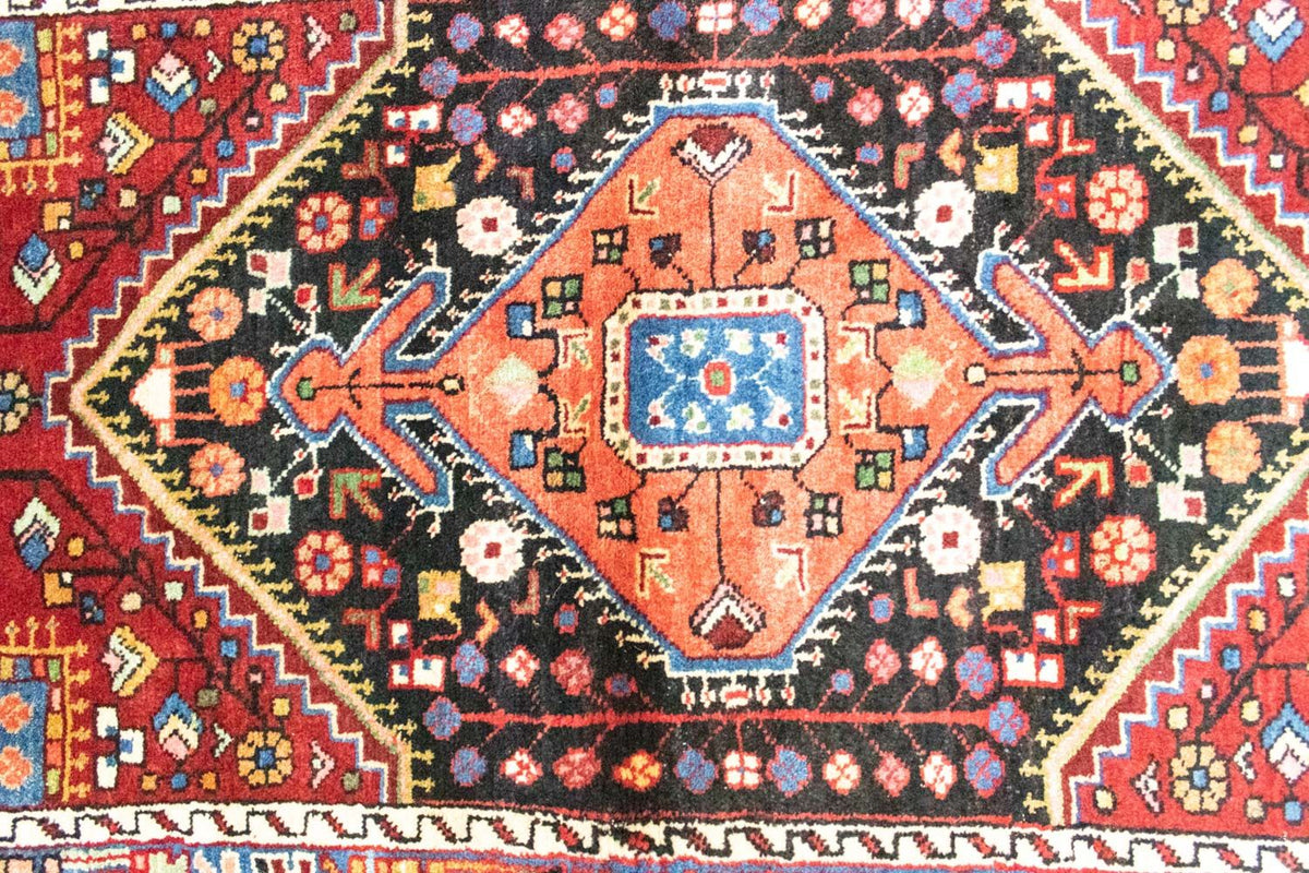 Perski dywan - Nomadyczny - 135 x 85 cm - niebieski