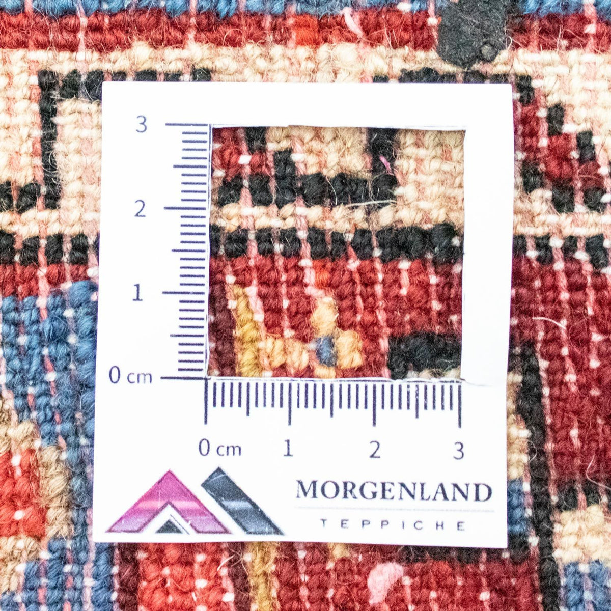 Perski dywan - Nomadyczny - 135 x 85 cm - niebieski