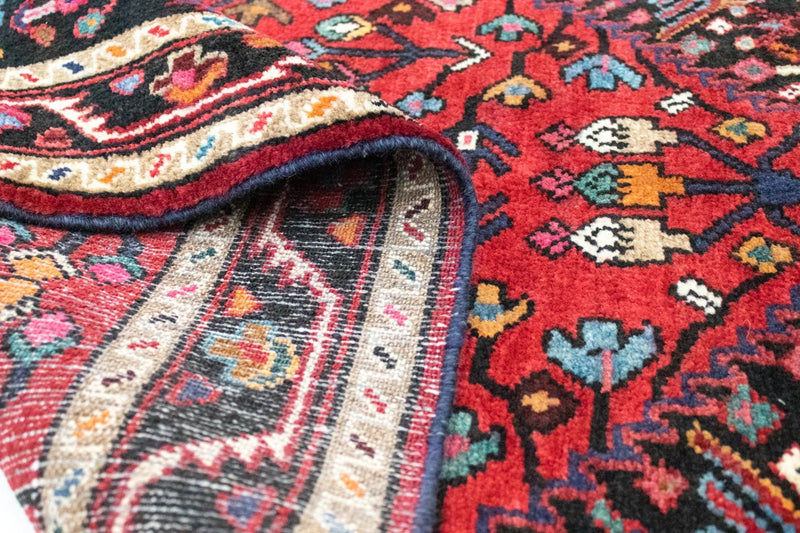 Perski dywan - Nomadyczny - 133 x 85 cm - czerwony