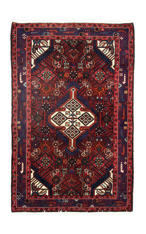 Perski dywan - Nomadyczny - 121 x 80 cm - niebieski