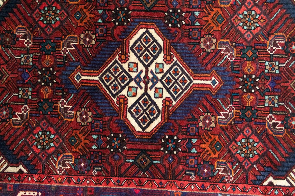 Perski dywan - Nomadyczny - 121 x 80 cm - niebieski